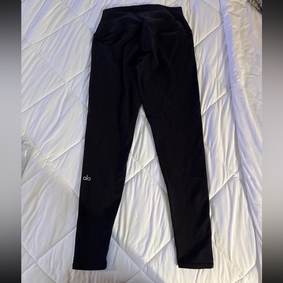 Alo High Waist Airbrush Leggings Black Size S - Picture 6 of 8